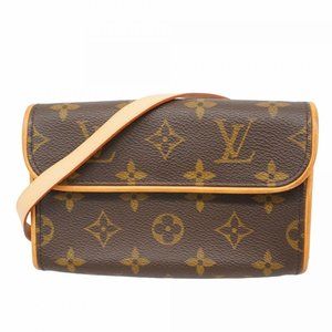 LOUIS VUITTON Brown Monogram Fanny Pack